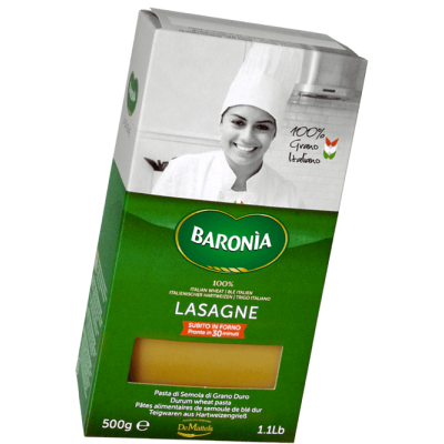 Pasta  Lasagne Baronia - confezione da 500 g