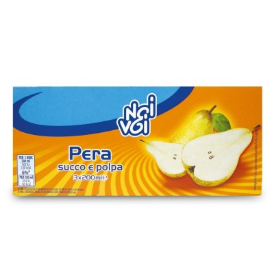Succo  Pera  Noi&Voi - 3 x 200 ml