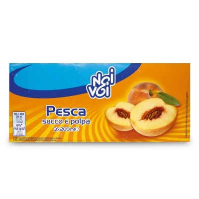 Succo  Pesca  Noi&Voi - 3 x 200 ml