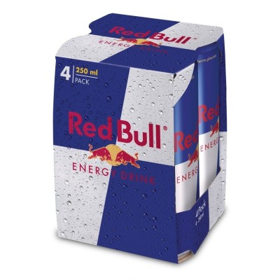 Energy Drink Red Bull - 4 X 250 ml