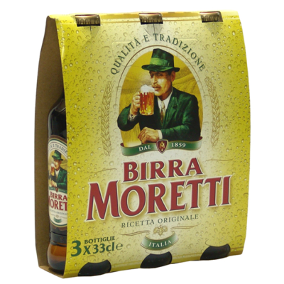 Birra Moretti  - 3 x 33 cl