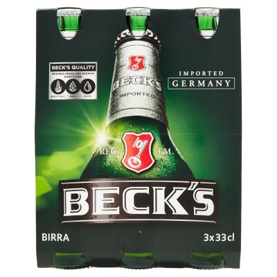 Birra  Beck's - 3 x 33 cl