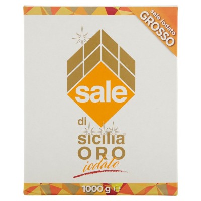 Sale di Sicilia Oro Grosso Iodato Italkali - 1 Kg