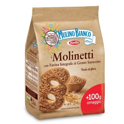 Biscotti Molinetti 700g+100g Omaggio Mulino Bianco Barilla - 800 g