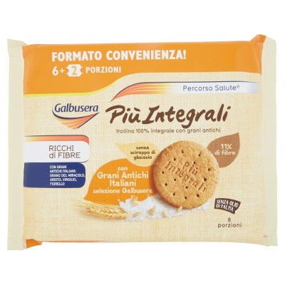 Biscotti PiùIntegrali Galbusera - 440 g