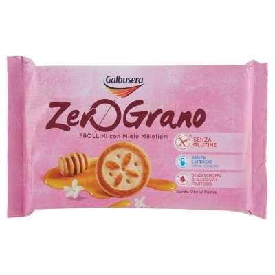 Biscotti Frollini Zero Grano con Miele Millefiori Galbusera - 260 g
