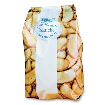 Fette Biscottate Rustiche Senza Zucchero Cradel - 350 g