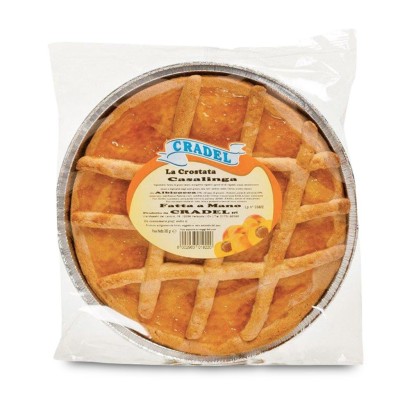 Crostata Casalinga Albicocca Fatta a Mano Cradel - 300 g