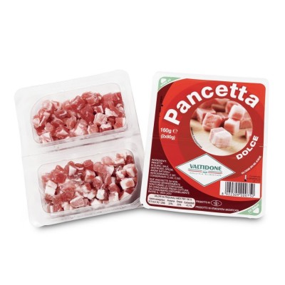 Pancetta Dolce a Cubetti Valtidone - 160 g