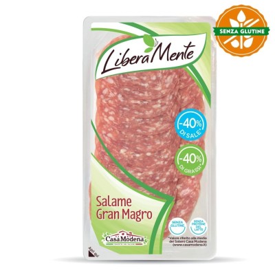Salame Gran Magro Liberamente Senza Glutine Casa Modena - 80 g