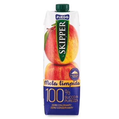 Succo  Mela Limpida  Skipper  Zuegg - 1000 ml