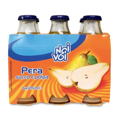 Succo e Polpa di Pera Noi&Voi - 6 X 125 ml