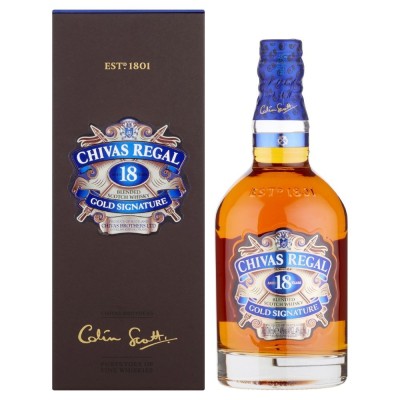 Whiskey Chivas Regal Gold Signature Invecchiato 18 anni - 700 ml
