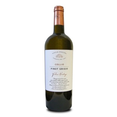 Vino Bianco Pinot Grigio 12,5° DOC Collio Villa Folini - 750 ml