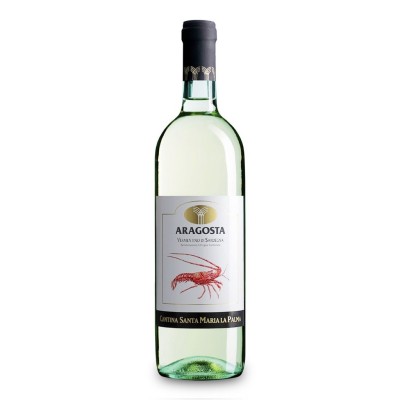 Vino Bianco Vermentino di Sardegna DOC Aragosta 11° Cantina Santa Maria La Palma - 750 ml