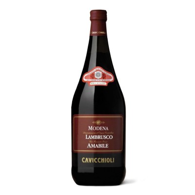 Vino Rosso Lambrusco Amabile Modena DOC Cavicchioli - 1500 ml