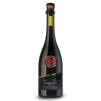 Vino Rosso Lambrusco Mantova Amabile IGT Corte Allegra - 750 ml