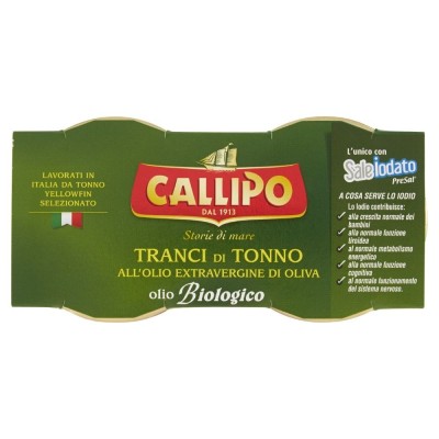 Tonno in Olio Extravergine di Oliva Bio Callipo - 2 x 80 g
