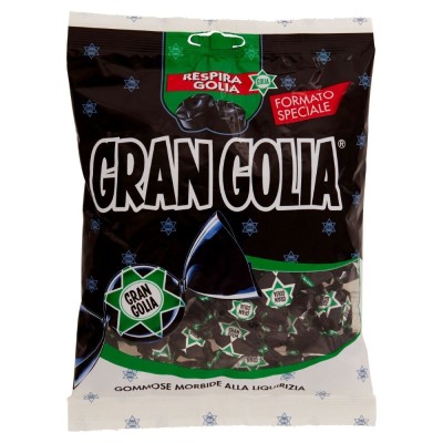 Caramelle Gommose alla Liquirizia Gran Golia - 200 g