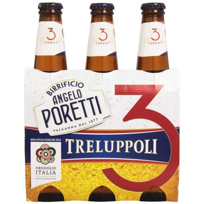 Birra  Poretti  4 Luppoli - 3 x 33 cl