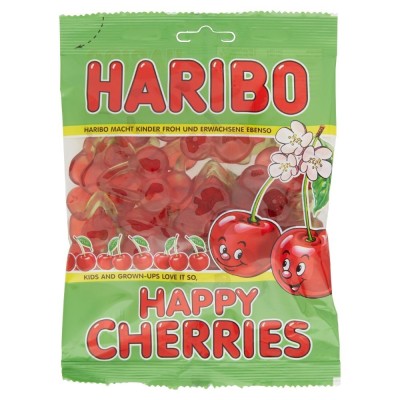 Caramelle Gommose Happy Cherries Haribo - 175 g