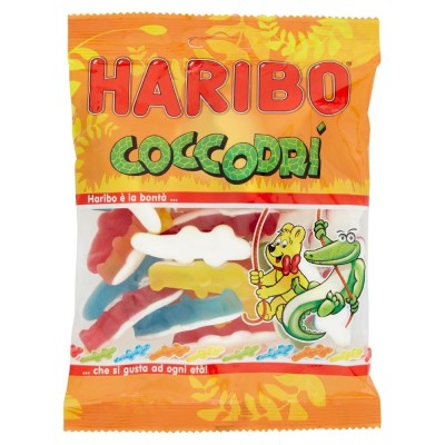 Caramelle Gommose Coccodrì Haribo - 175 g
