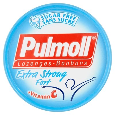 Caramelle Dure Extra Strong Fort Senza Zucchero Pulmoll - 45 g