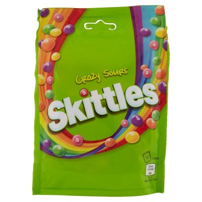 Caramelle Dure Crazy Sours Skittles - 174 g