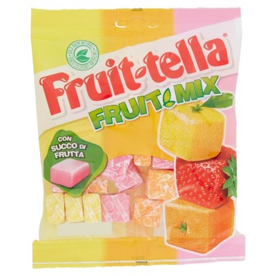 Caramelle  Morbide Fruit Mix Limone Fragola Arancia Fruit - Tella - 200 g