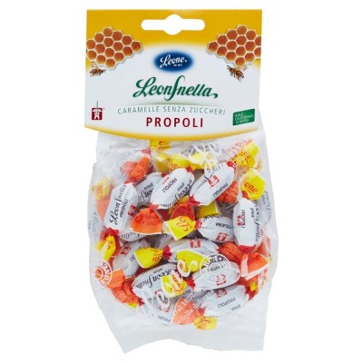 Caramelle Dure Propoli Senza Zucchero Leone - 100 g