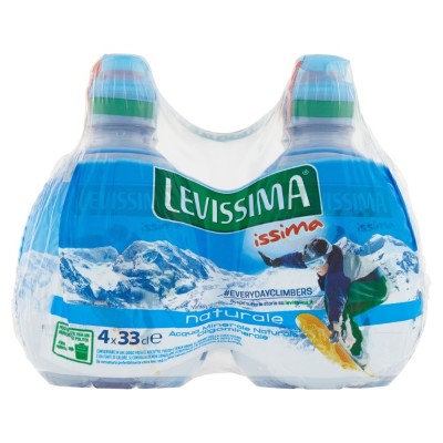 Acqua Naturale Levissima - confezione da 4 x 330 ml