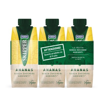 Succo  Ananas  Skipper  Zuegg - 3 x 330 ml
