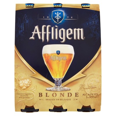 Birra Blonde Affligem - 3 x 30 cl