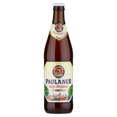 Birra  Hefe-Welbbier Naturtrub Paulaner - 50 cl