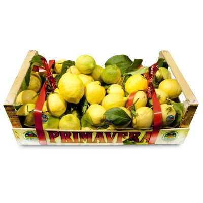 Limoni a Foglia a Cassa - 7,00 Kg