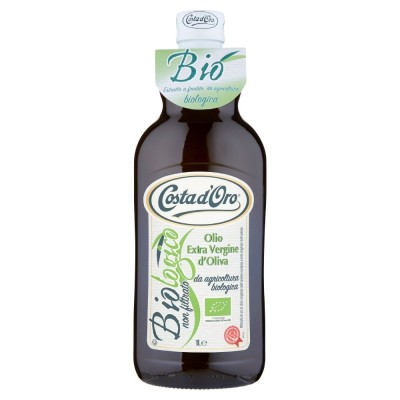 Olio Extra Vergine di Oliva Biologico non Filtrato Costa D'oro - 1L
