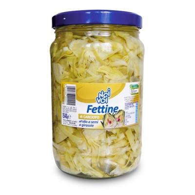 Fettine di Carciofo in Olio di Semi di Girasole Noi&Voi - 1540 g