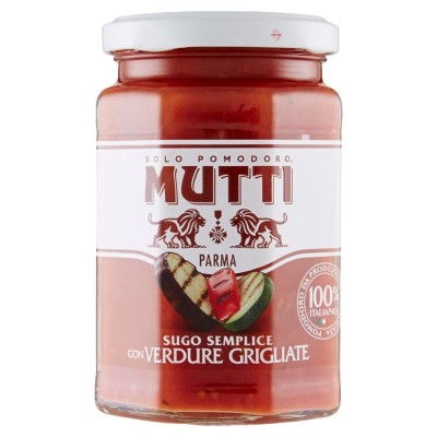 Sugo di Pomodoro Semplice con Verdure Grigliate Mutti - 280 g
