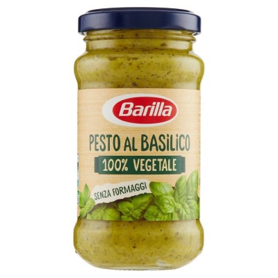 Pesto al Basilico 100% Vegetale Barilla - confezione da  195 g