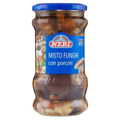 Funghi Misti con Porcini Neri - 550 g