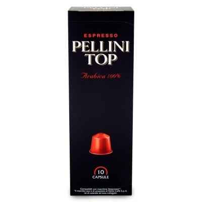 Caffè Espresso Top Arabica 100% Pellini - 10 Capsule 52 g