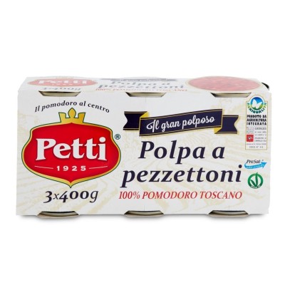 Polpa  Gran Cubetti  Valfrutta - 3 x 400 g