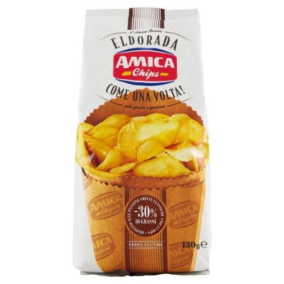 Patatina Eldorada La Tradizionale Amica Chips - 130 g