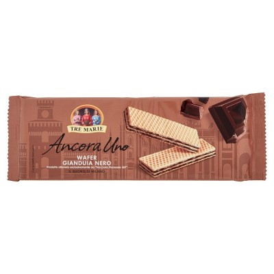 Wafer Gianduia Nero Ancora Uno Tre Marie - 175 g