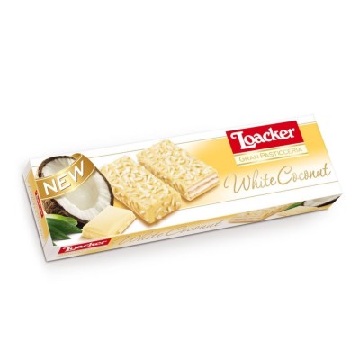 Gran Pasticceria White Coconut Loacker - 100 g