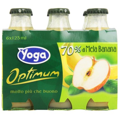 Succo  Optimum  Mela Banana  Yoga - 6 x 200 ml