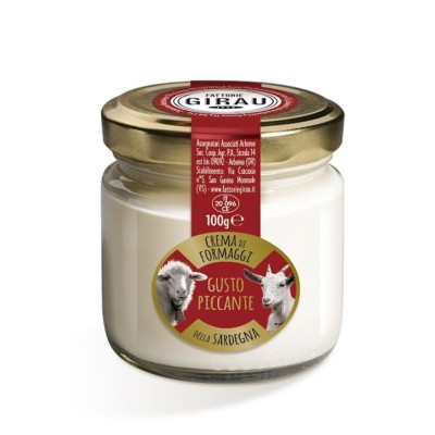 Crema di Formaggi Gusto Piccante Fattorie Girau - 100 g