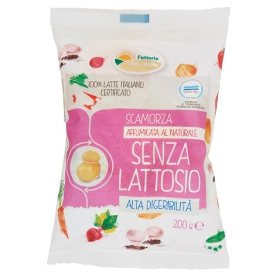 Scamorza Affumicata Senza Lattosio Fattorie del Sole - 200 g