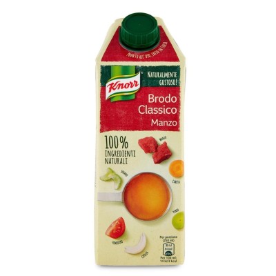 Brodo di Manzo 100% Naturale Knorr - 750 ml