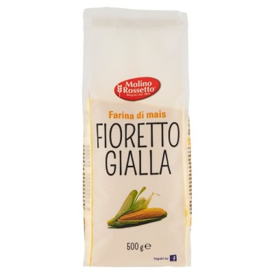 Farina di Mais Fioreto Gialla Molino Rossetto - 500 g